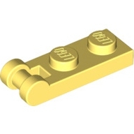 Lego destička 1x2 s tyčinkou (madlem), světle žlutá jasná (6296964)